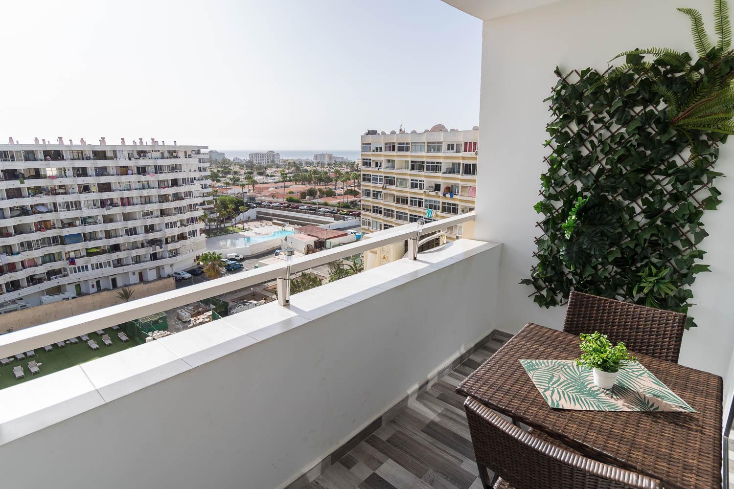 Blue Sky, Apartamento Vista Oceano Playa del Inglés Kültér fotó