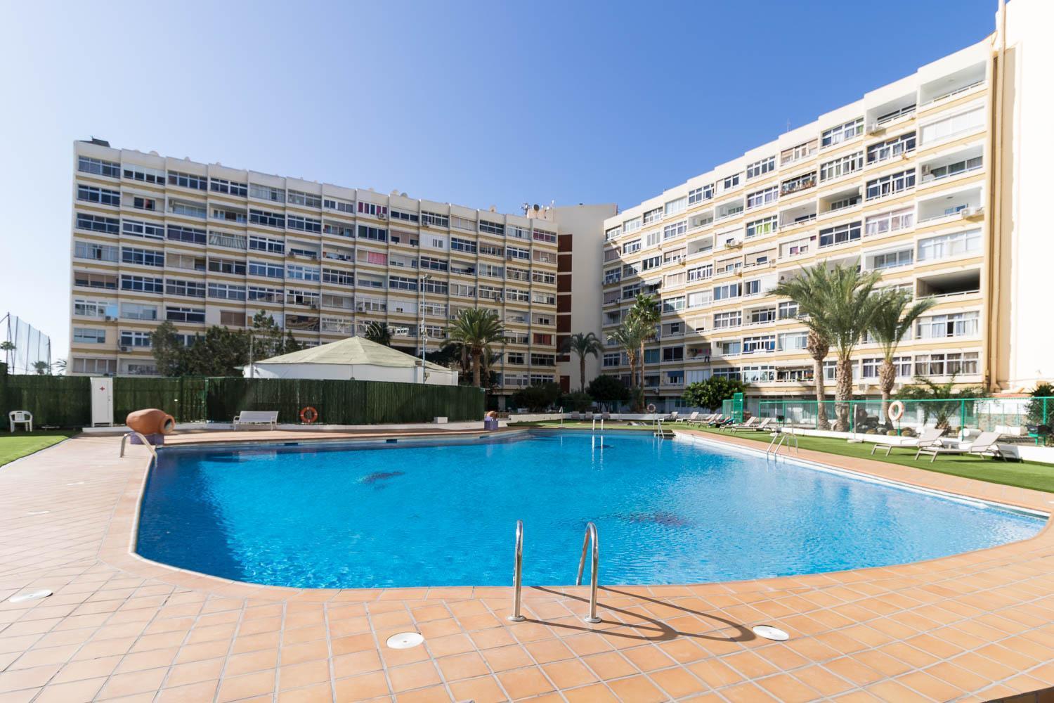 Blue Sky, Apartamento Vista Oceano Playa del Inglés Kültér fotó